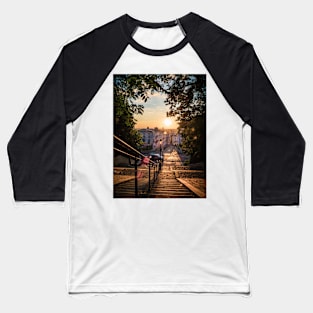 Montmarte Sunrise Baseball T-Shirt